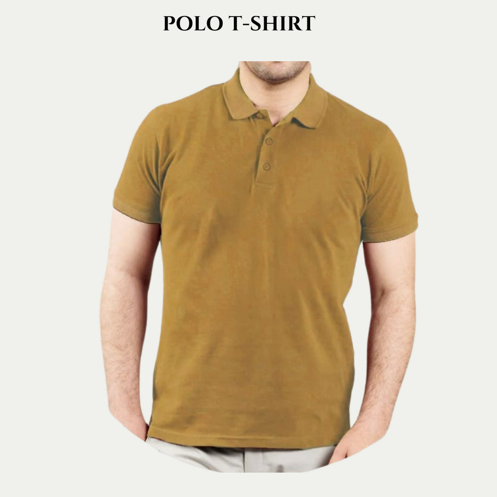 Camal Unisex Polo T.Shirt - Crazova Official