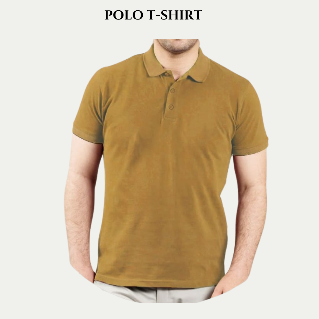 Camal Unisex Polo T.Shirt - Crazova Official