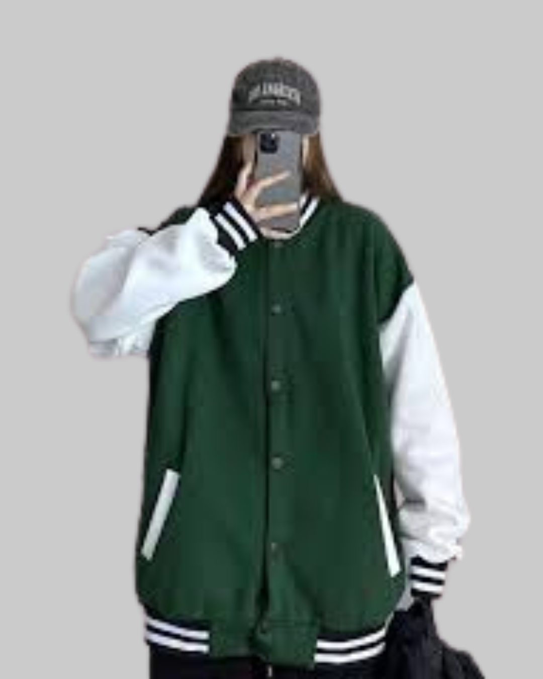 Bottle Green Varsity Jackets For Winter - Crazova Official