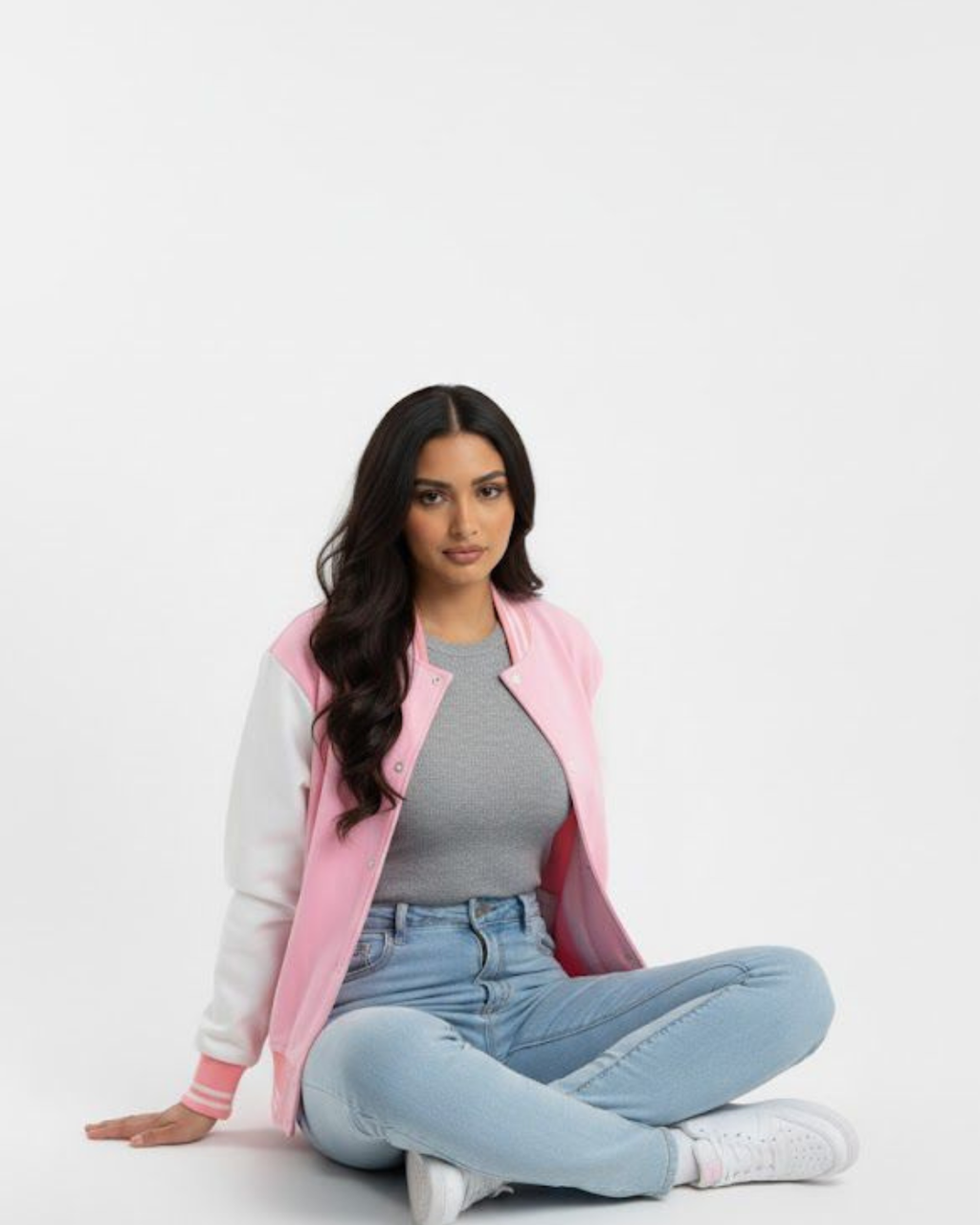 Pink Varsity Jackets For Winter - Crazova Official