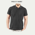 Charcoal Unisex Polo T.Shirt - Crazova Official