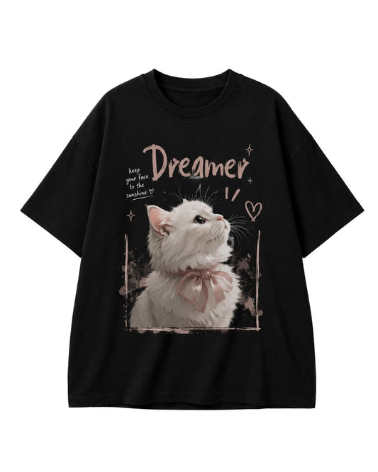 Cat Oversized T-Shirt