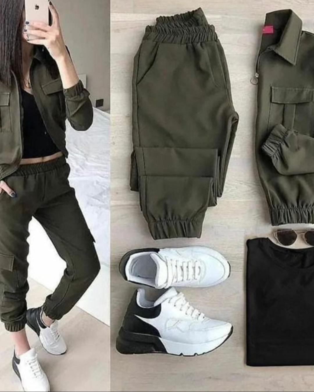 3 Pcs Winter Pocket Style Tracksuit - Crazova Official
