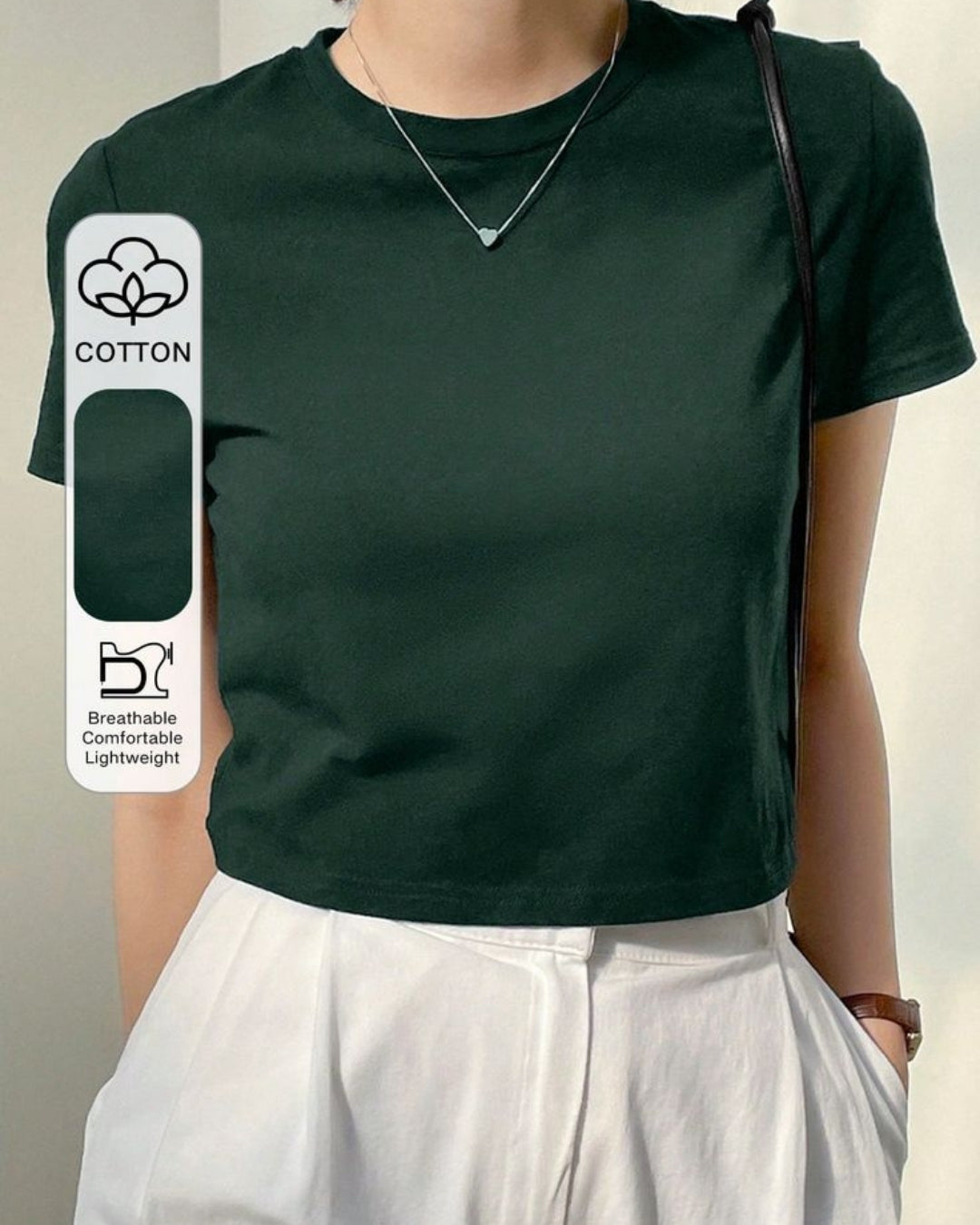Pack of 2 Basic Plain T-Shirts (unisex)