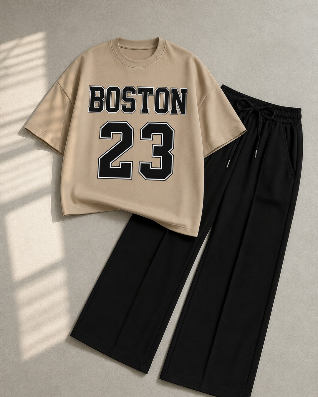 Boston Oversized Co-Ord Set with Flapper