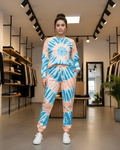 Tie & Dye Tracksuit Sweatshirt & Trouser - Crazova Official
