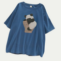 Panda Printed T.shirt - Crazova Official