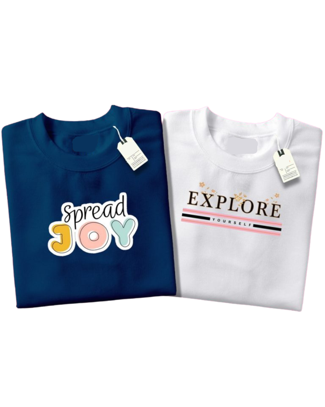 Pack of 2 Graphic Sweatshirt - Crazova Official