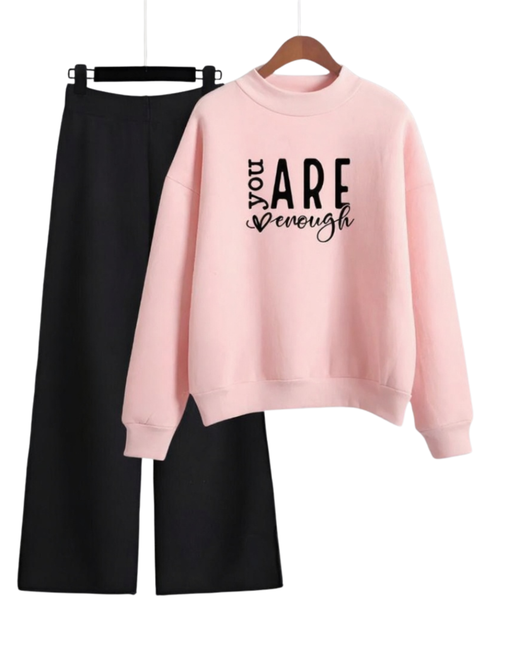 You Are Enough Sweatshirt And Flapper - Crazova Official