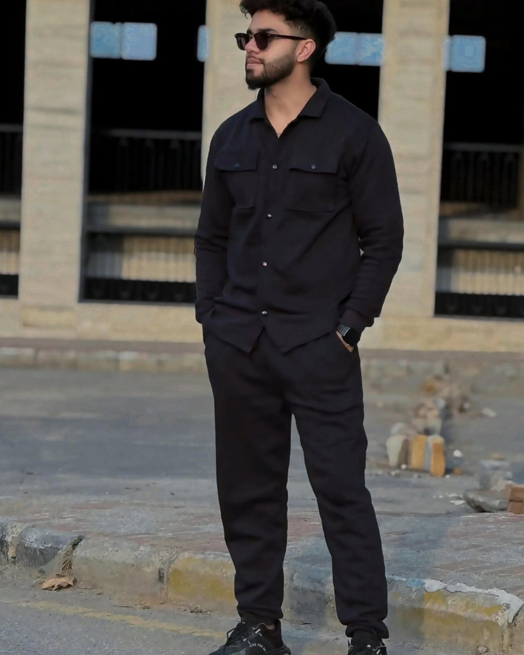 Unisex Double Pocket Tracksuit - Crazova Official