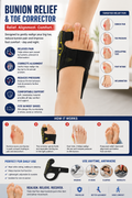 Bunion Relief & Toe Corrector