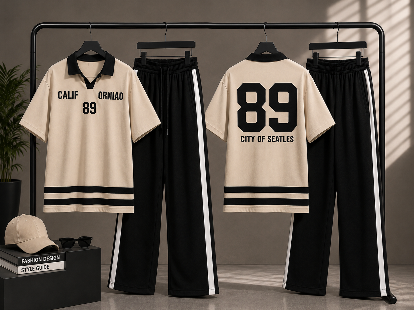 Jhony Koler T.Shirt With Strip Trouser