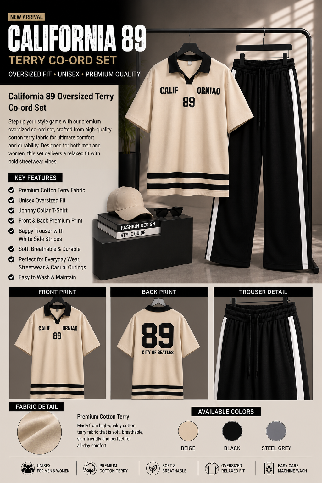 Jhony Koler T.Shirt With Strip Trouser