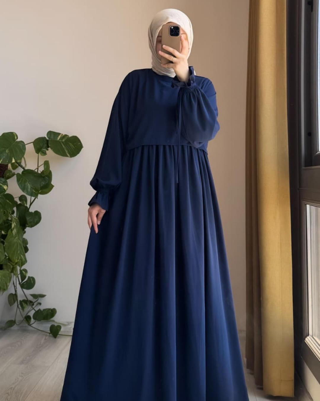 Haya Classic Abaya with Stroller