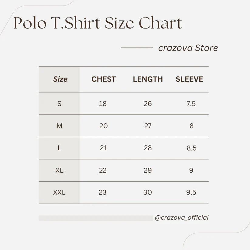 Plain Polo T-Shirt with Trouser - Crazova Official
