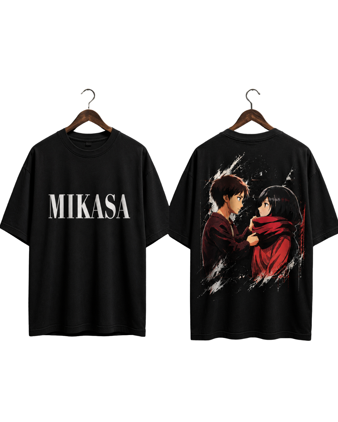 Mikasa Oversized Graphic T-Shirt