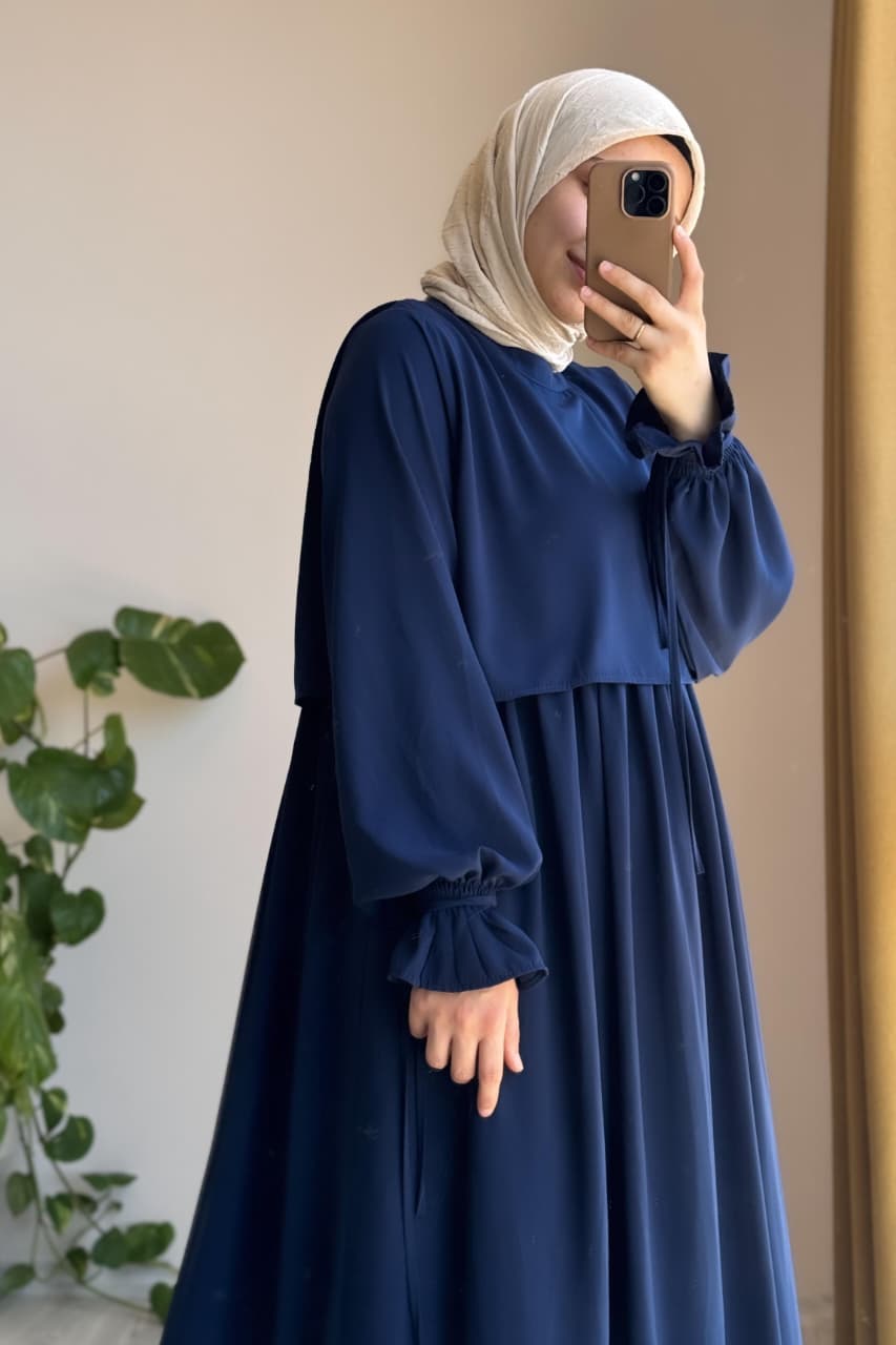 Haya Classic Abaya with Stroller