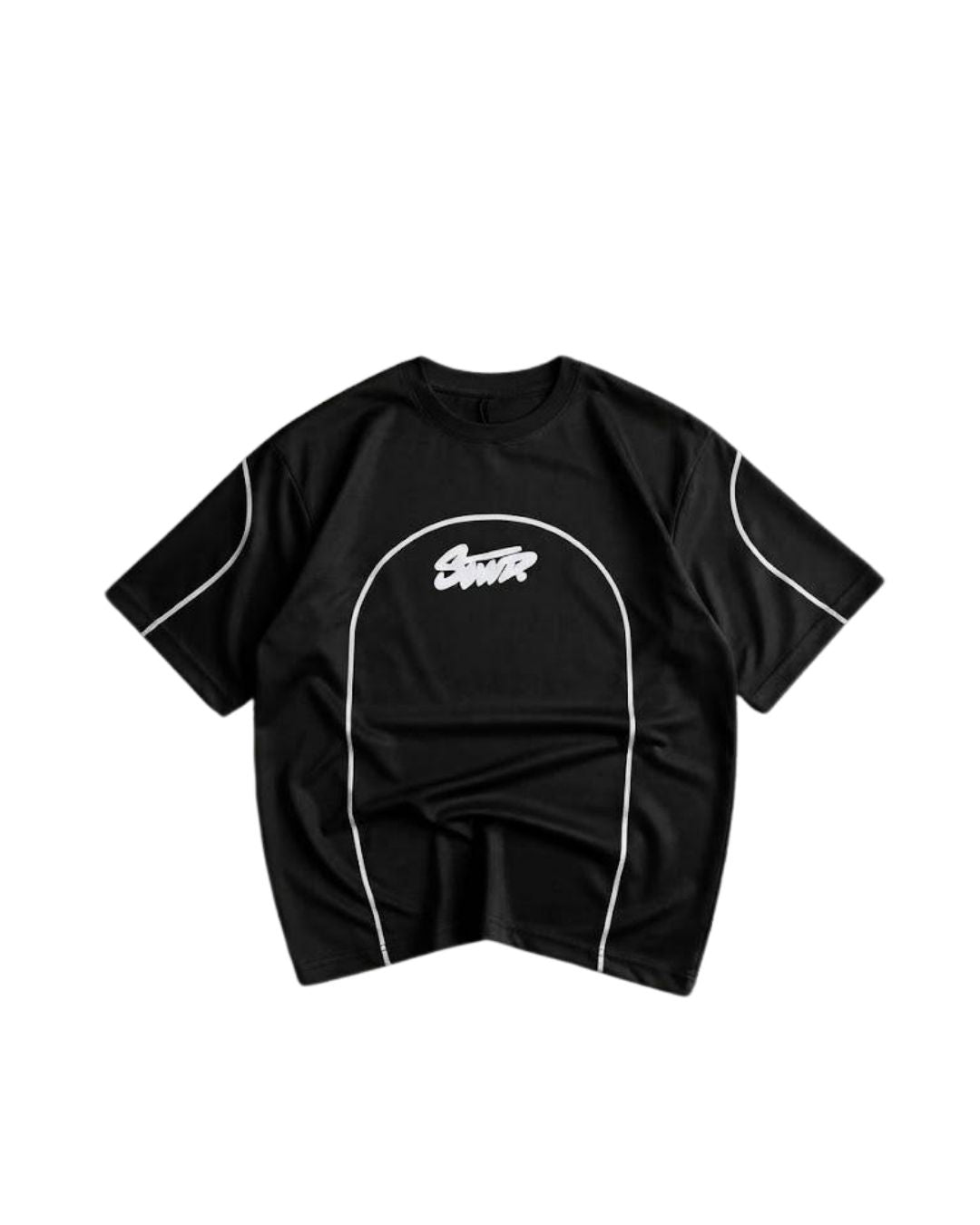 Contour Line Oversized Tee