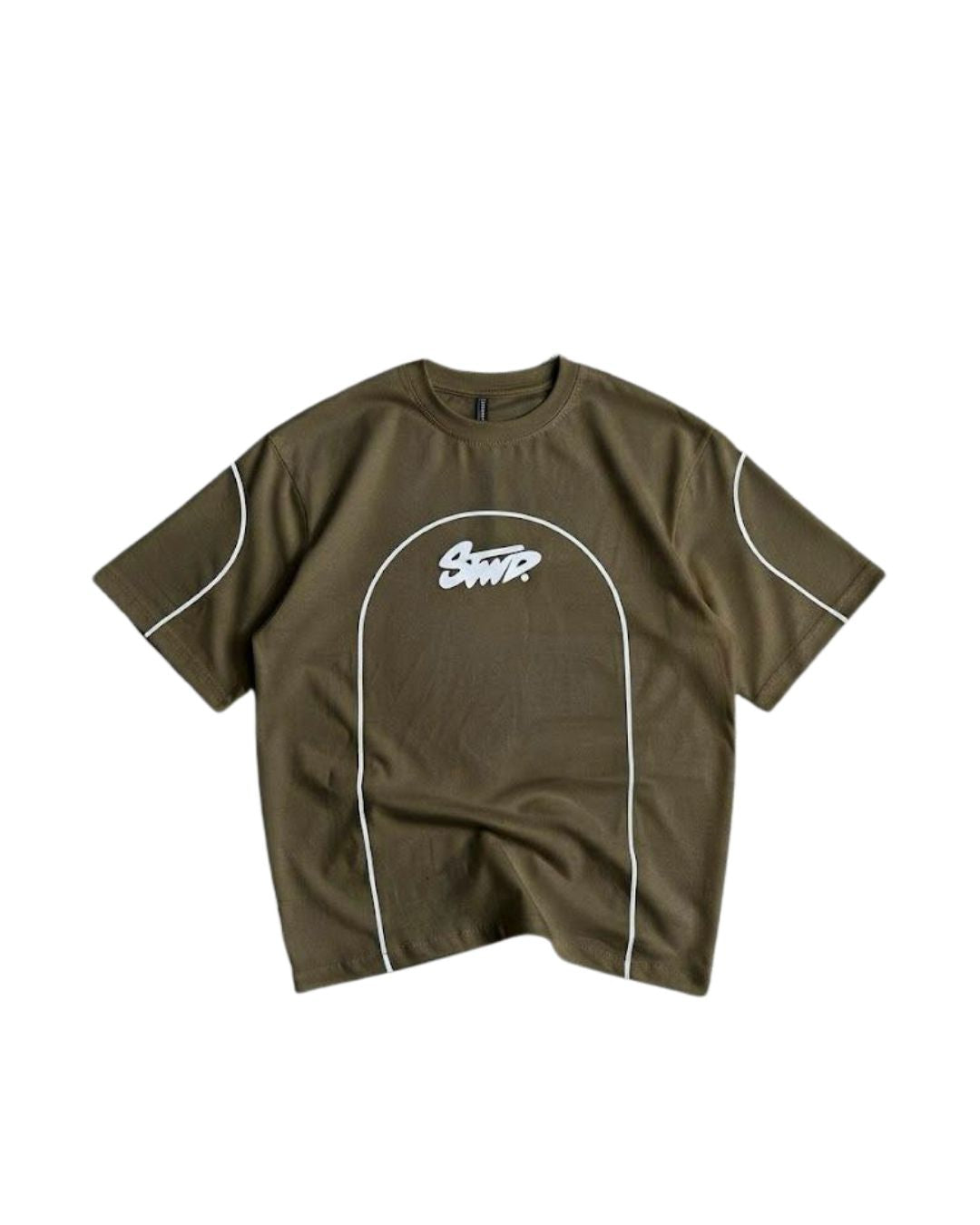 Contour Line Oversized Tee
