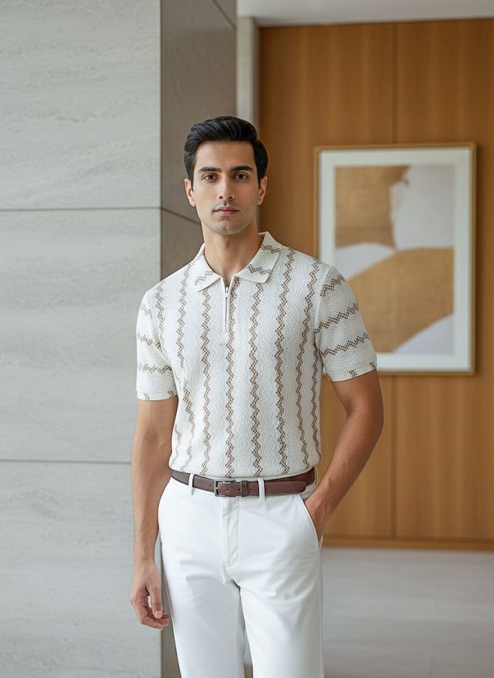 Texture Polo T-Shirts - Crazova Official