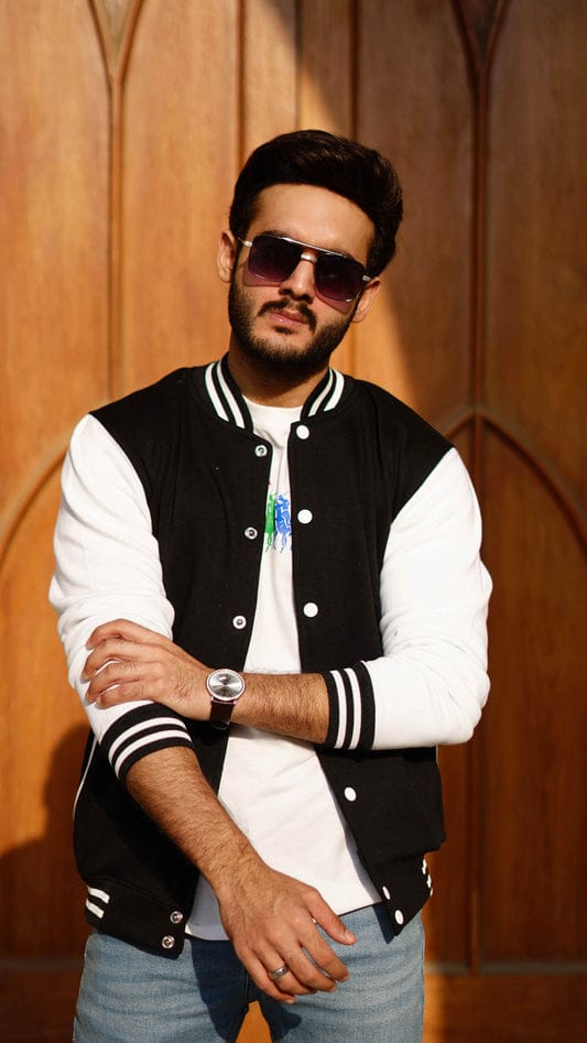Black Varsity Jackets For Winter - Crazova Official
