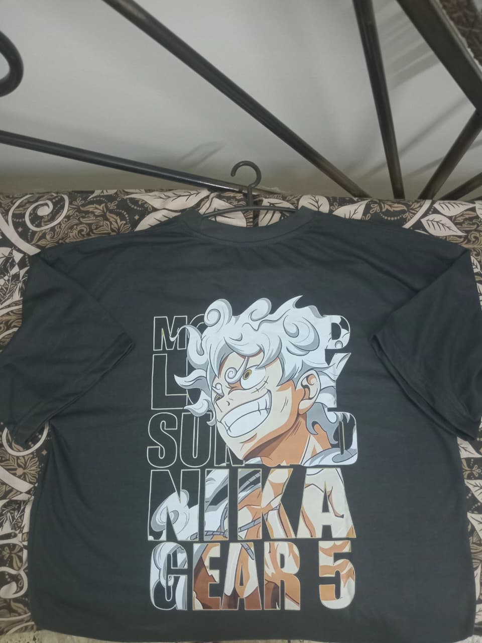 Gear 5 Anime Oversized Drop Shoulder T-Shirt