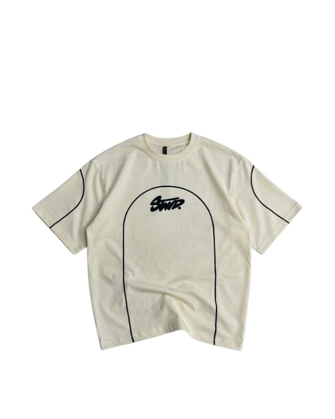 Contour Line Oversized Tee