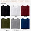 Pack of 6 Half Sleeve T-Shirt