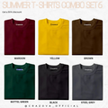 Pack of 6 Half Sleeve T-Shirt